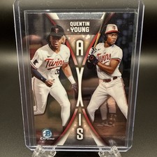 2025 Bowman Draft Chrome #A-7 Quentin Young Axis Minnesota Twins