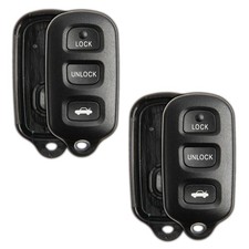 2 New Replacement Keyless Entry Remote Shell Housing Case Key Fob Fix Repair Pad