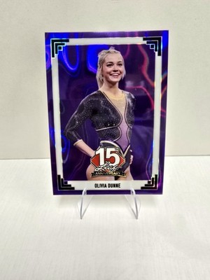  6/7 COLOR MATCH 2025 Leaf NSCC Livvy Dunne Purple Lava 15th Anniversary LOW #