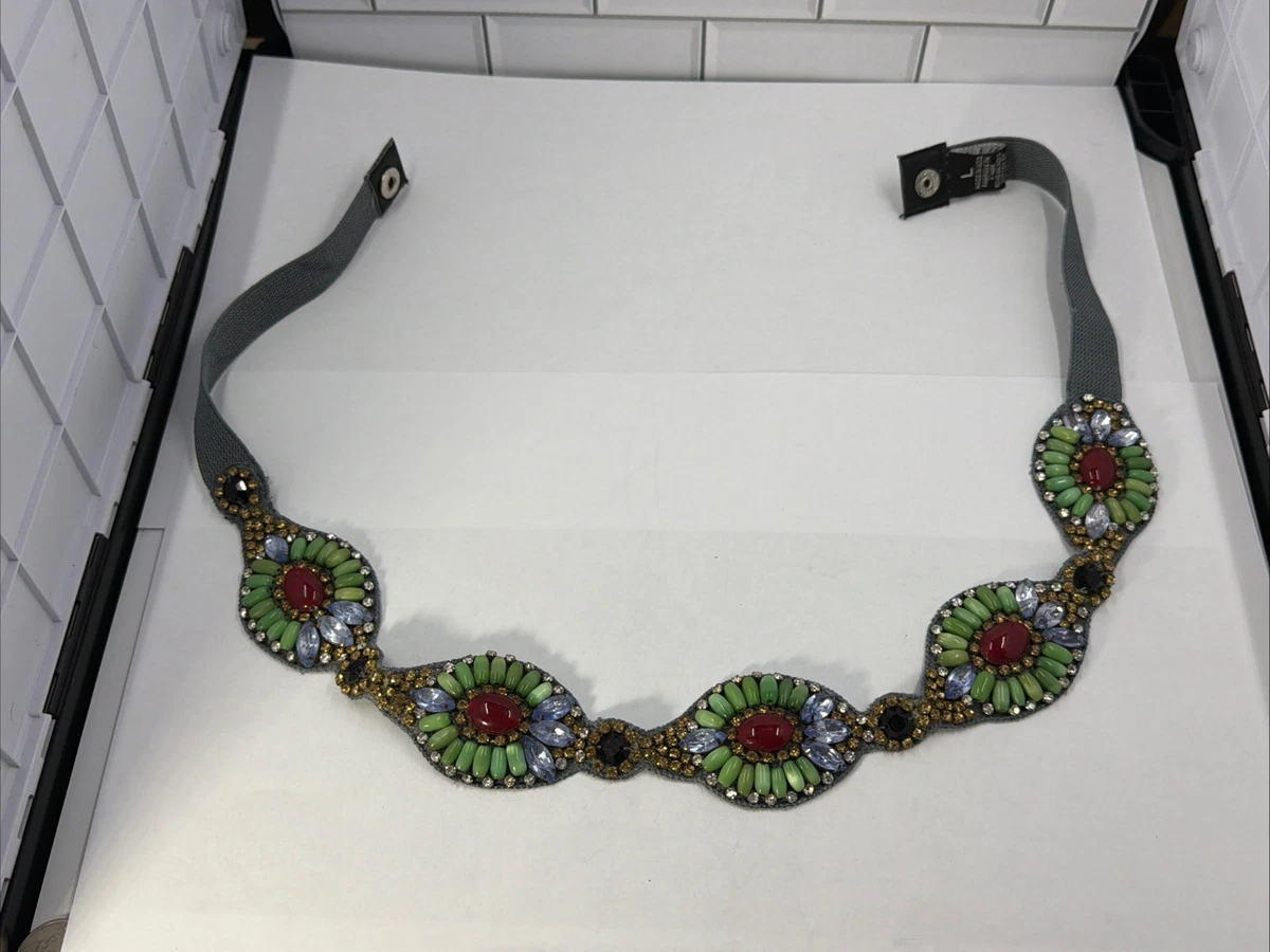 Rhinestone Skinny Belts for Women for sale | eBay display picture 3