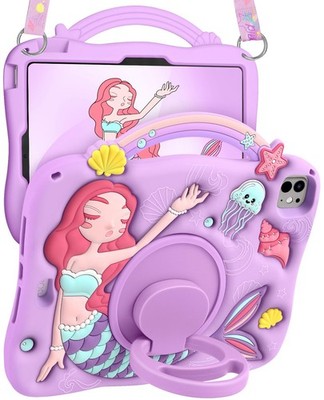 Boaretiu for iPad Air 11 Inch Case M3/M2 - for iPad Pro 11 Inch Cute Cartoon 3D