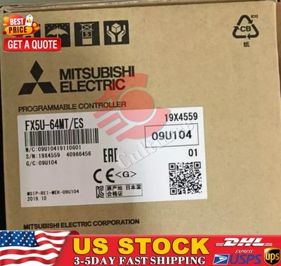 MITSUBISHI FX5U-64MT/ES PROGRAMMABLE CONTROLLER PLC NEW