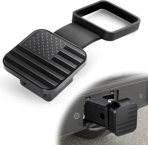 US Flag Tow Hitch Covers 2 inch Trailer Hitch Receiver Tube Cover Fits Car Truck
