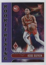 2023-24 Panini Phoenix Rookie Rising Purple /75 Kobe Bufkin #8 1an9