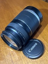 Canon Telephoto Zoom Lens EF-S 55-250mm 1:4-5.6 IS Clean