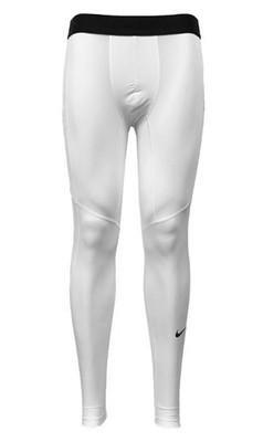 Nike Men Dri-Fit Pro Training Pants White Running GYM Yoga Tight-Pant FB7953-100