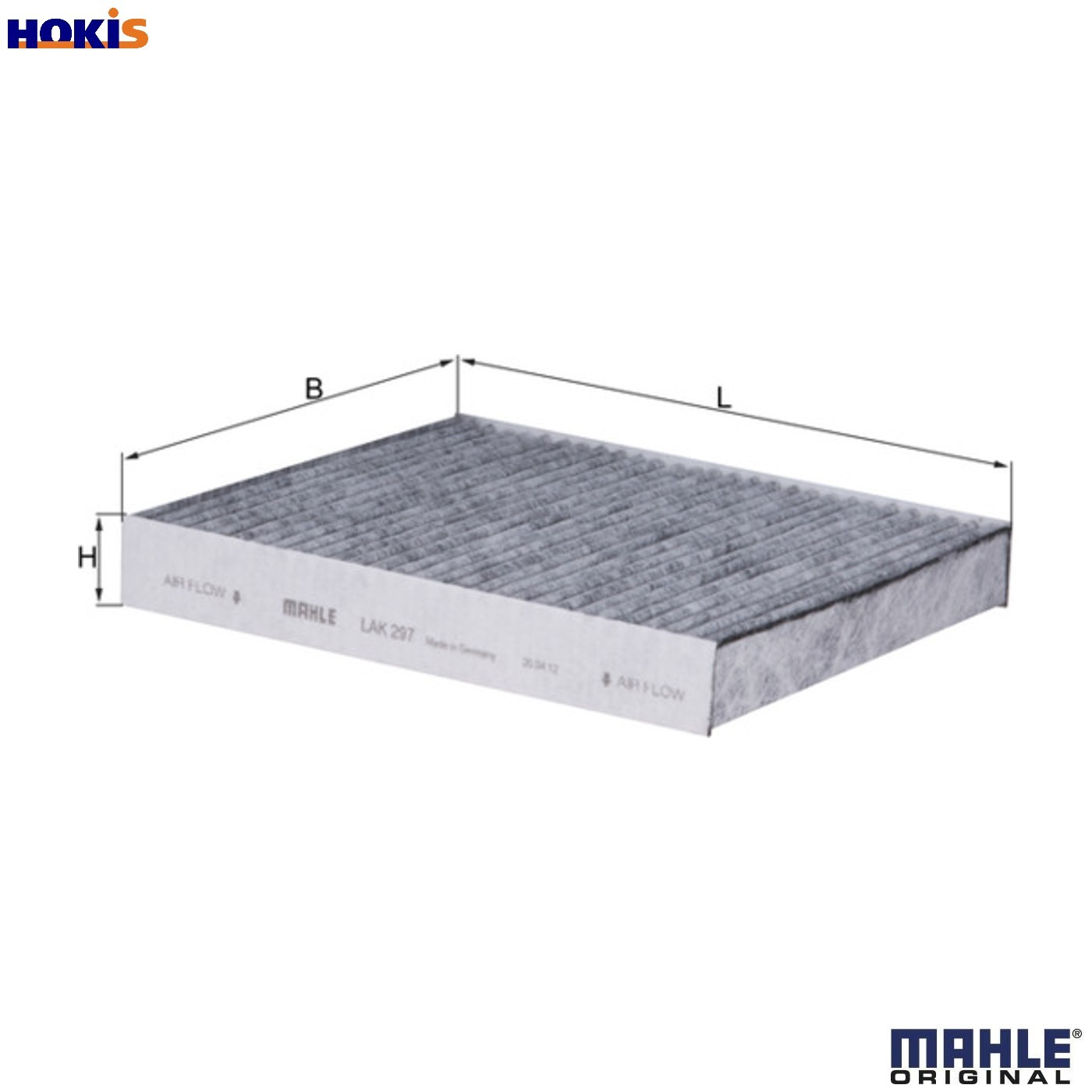 MAHLE LAK 297 Cabin Air Filter Fits Alfa Romeo 159 Sportwagon Brera Spider - Image 17