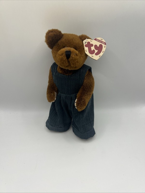 1993 Ty Collectibles "Henry" The Bear #6005 Jointed Plush Toy Attic Treasures