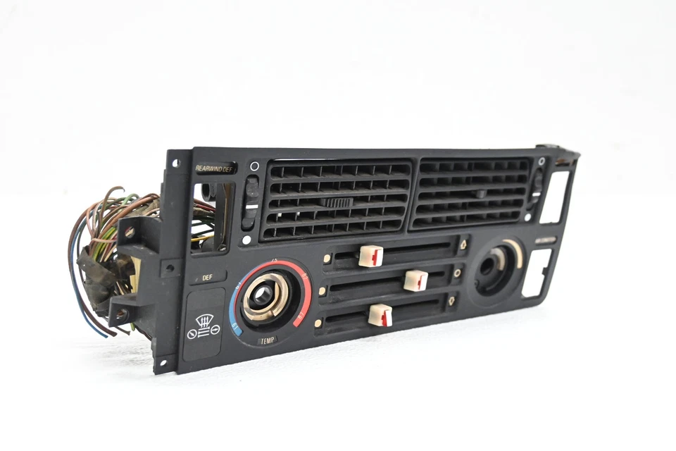 ⭐ 83-87 Bmw E24 Serie 6 Hvac Ac Calentador Aire Temperatura Control Perilla Interruptor Fabricante Original Foto 2 de 4