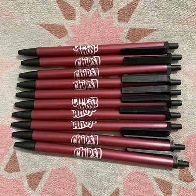 Rare Promo Nabisco Chips Ahoy Ballpoint Pens Black Ink Lot Of 10 New