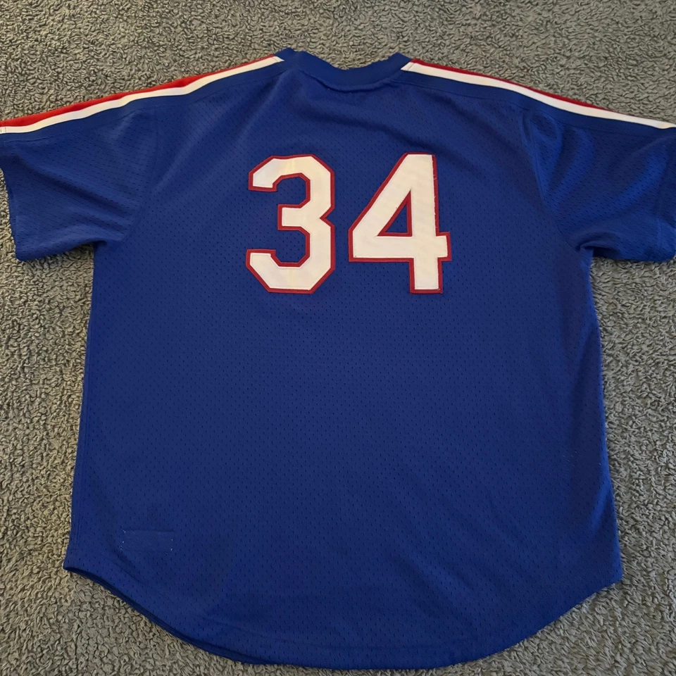 Authentic Mitchell & Ness Nolan Ryan MLB Texas Rangers 1989 Jersey 48 XL - Image 2 of 4