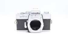 Minolta SRT 102 35mm Film Camera Body, Chrome For Parts and Repair 