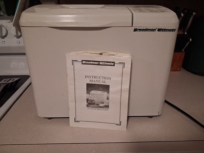 Breadman Ultimate Breadmaker Tr2200C With Original Instruction Good Condition