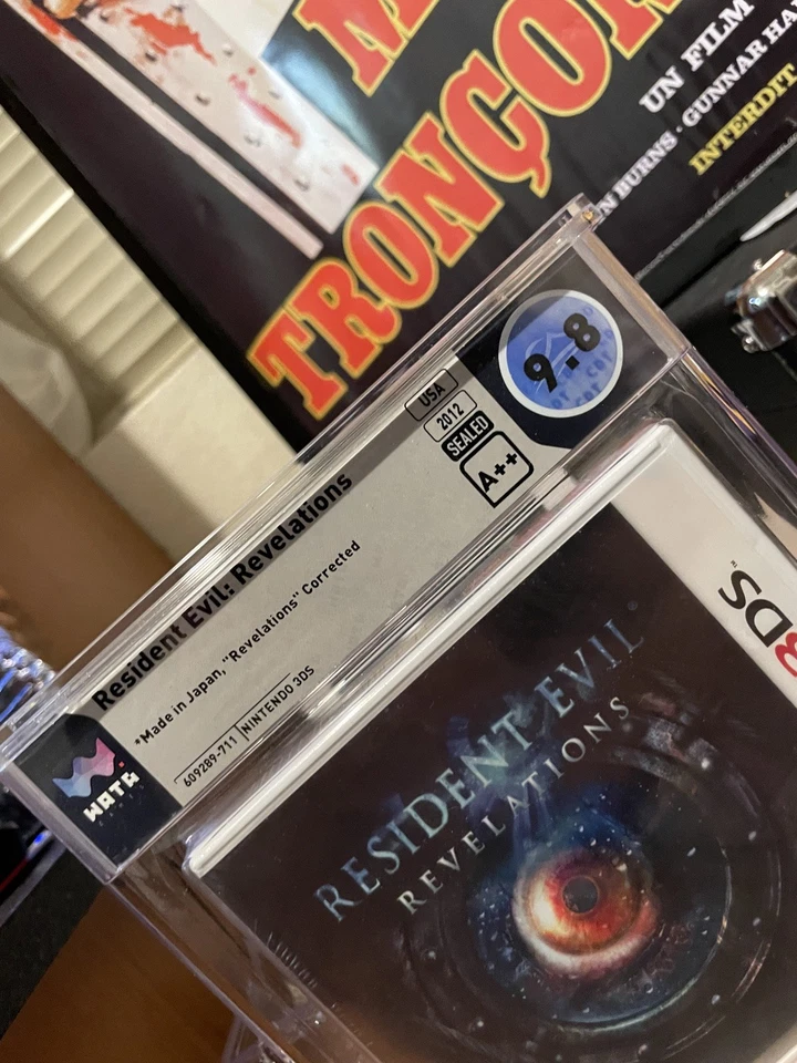Nintendo 3DS Resident Evil Revelations WATA 9.8 A++ & Corrected Label - Image 3 of 4