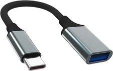 OTG Adapter for Android: Cable Android USB to C Black 