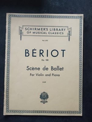 Ballettszene | Beriot | Guter Zustand