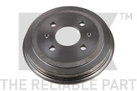 2X Bremstrommel Nk 252305 FüR Fiat Cinquecento Autobianchi Uno Abarth Duna Panda