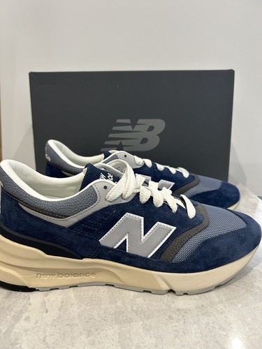 Mens NEW BALANCE 997 Navy Trainers Size Uk 8 Eu 42 RRP:£110 #543 - Picture 8 of 8