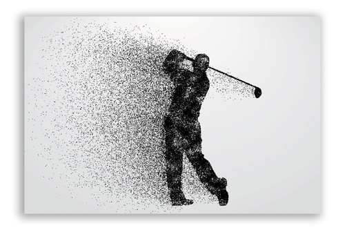 Golf Wall Art Decor Prints - Set of 4 8x10 Inch Unframed Poster Photos - Man ... - Picture 9 of 9