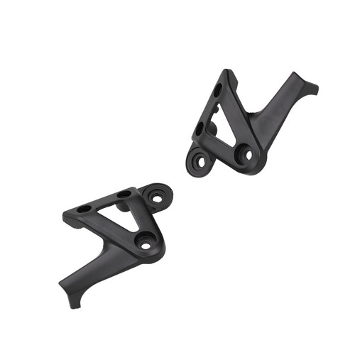 Black Pair of Headlight Bracket Mounting Holder For Hornet 900 CB900 919 CB400 - Picture 10 of 12