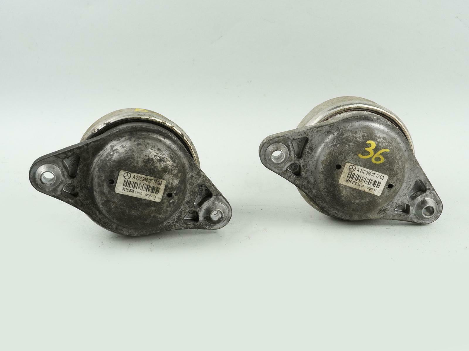 2010 2013 MERCEDES BENZ E CLASS W212 E350 ENGINE MOUNT BRACKET SET OF