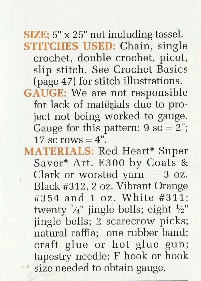 Letrero de puerta de bienvenida de otoño - 5" x 25" - Hilo de peso peorrado - Patrón de ganchillo SOLO Foto 2 de 2