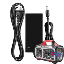   24V 3A AC Adapter For Rockpals 505Wh 500W Portable Power Station Power Supply