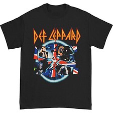 DEF LEPPARD cd lgo SHATTERED GROUP PHOTOS Official SHIRT LRG new