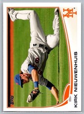 2013 Topps  Baseball #109 Kirk Nieuwenhuis  New York Mets