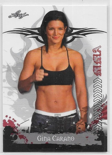 2010 LEAF MMA BASE Gina Carano #10 (Cara Dune; Star Wars Mandalorian)