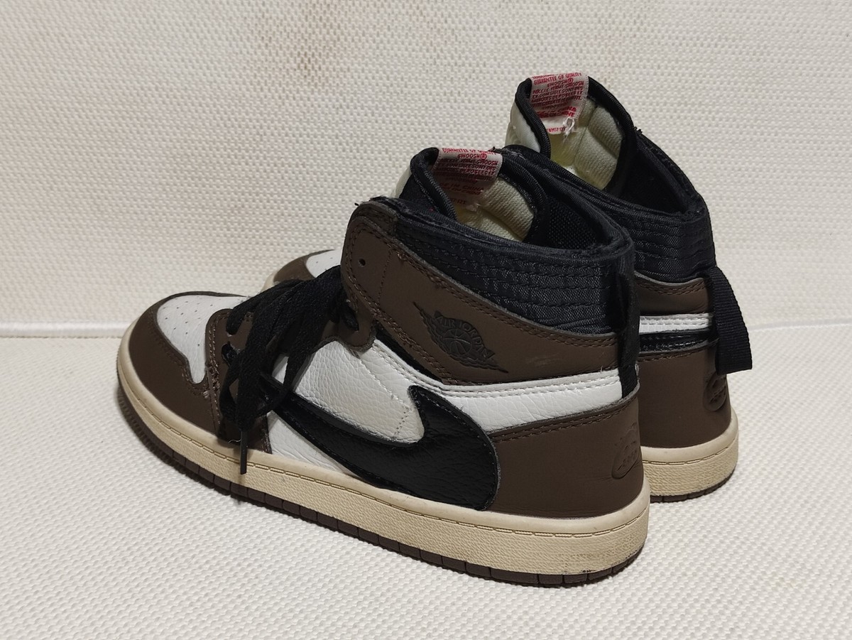 Size 5Y Nike Air Jordan 1 Retro High OG Travis Scott Sail Size 5Y Nike Air Jordan 1 Retro High OG Travis Scott Sail