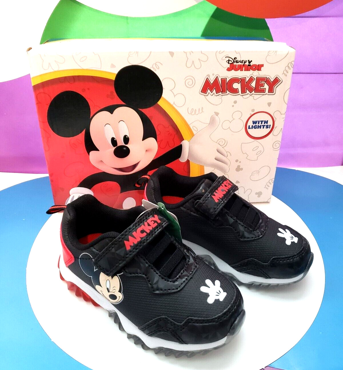 -black/red Size 9