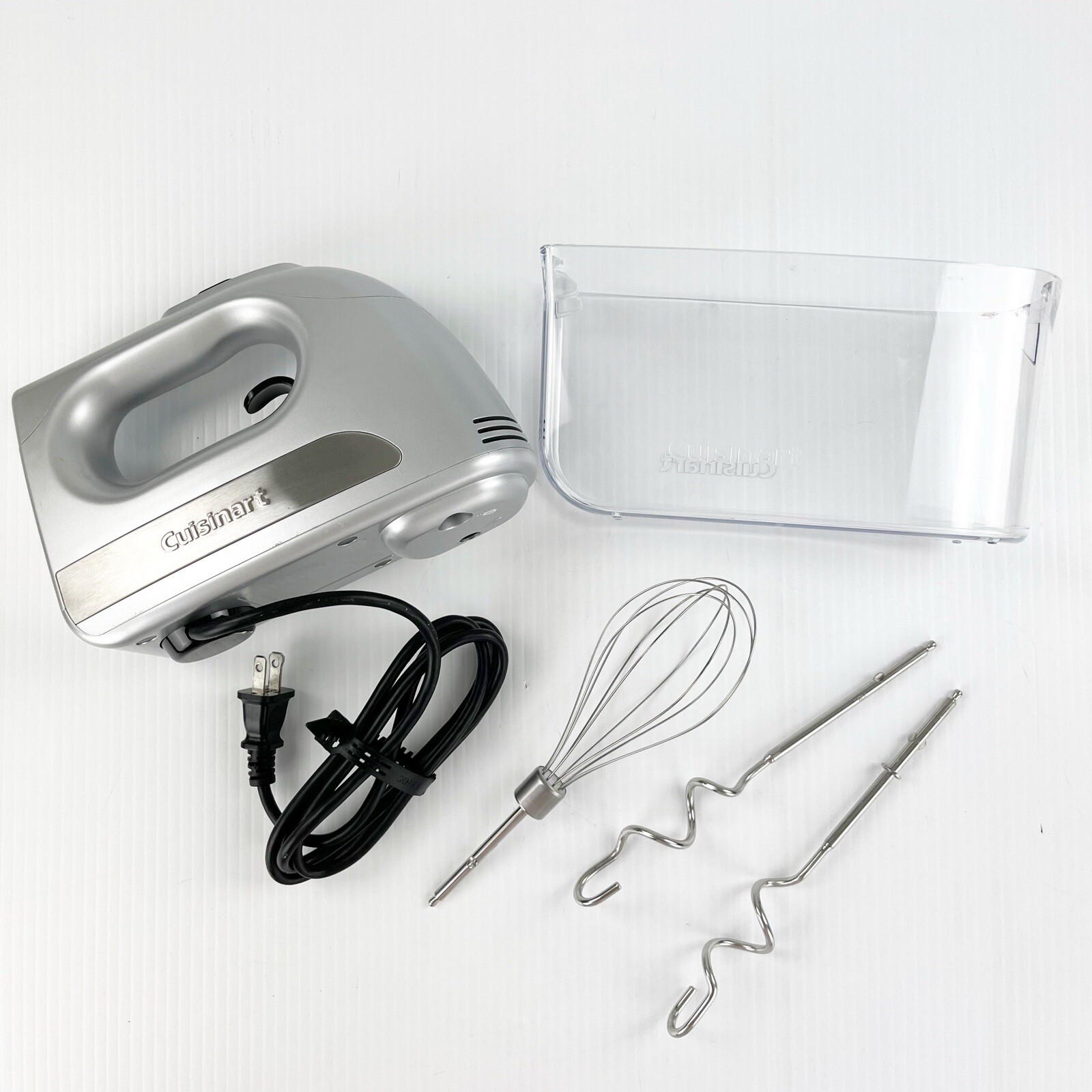 Cuisinart Power Advantage 7 Speed Silver Hand Mixer Storage Case 1