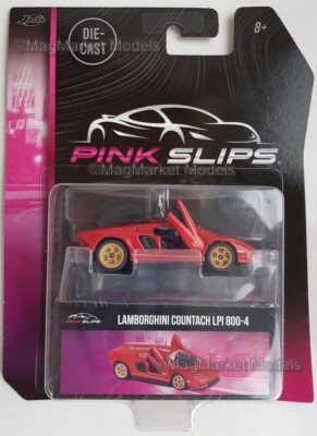 Jada · Lamborghini Countach LP 800-4 · 1:64 · Pink Slips Series · Brandneu