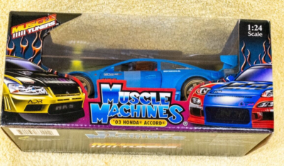 1:24 Scale Muscle Machines '03 HONDA ACCORD Blue | eBay