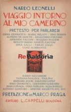 Viaggio intorno al mio camerino Licino Cappelli Leonelli Nardo, Praga Marco Teat