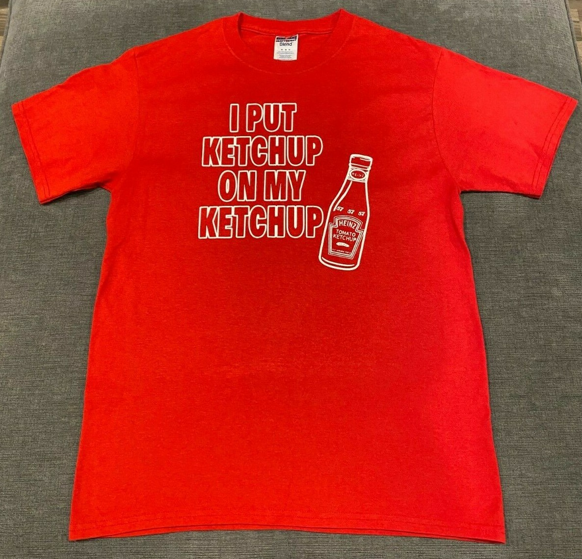 HEINZ I PUT KETCHUP ON MY KETCHUP TShirt MEN'S MEDIU… Gem