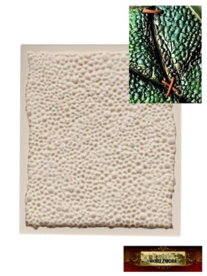 M00005-FS MOREZMORE Dinosaur Skin Effect Silicone Texture Effect Mold Clay Tool