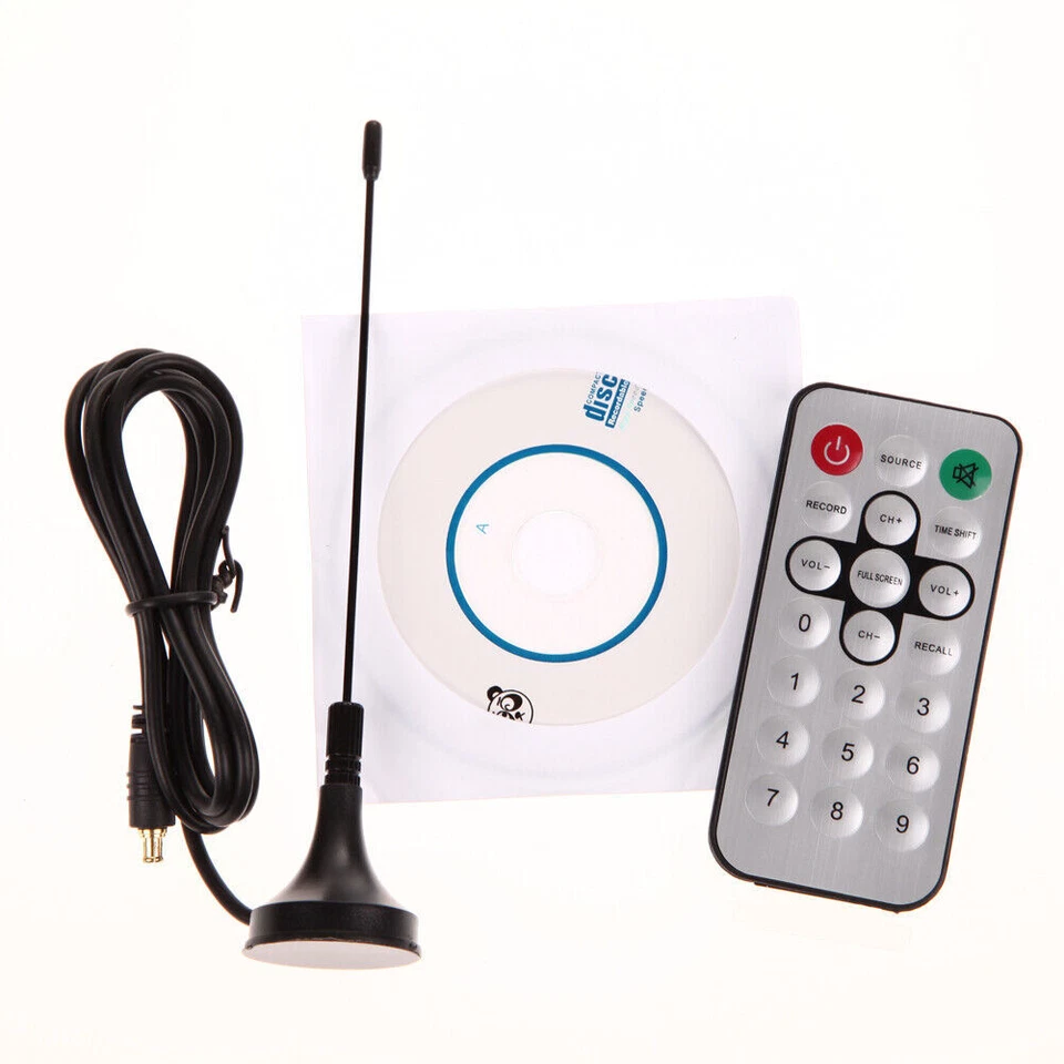 TV Stick USB2.0 Digital DVB-T SDR+DAB+FM TV Tuner Receiver Stick RTL2832U+FC0012 - Image 2 of 4
