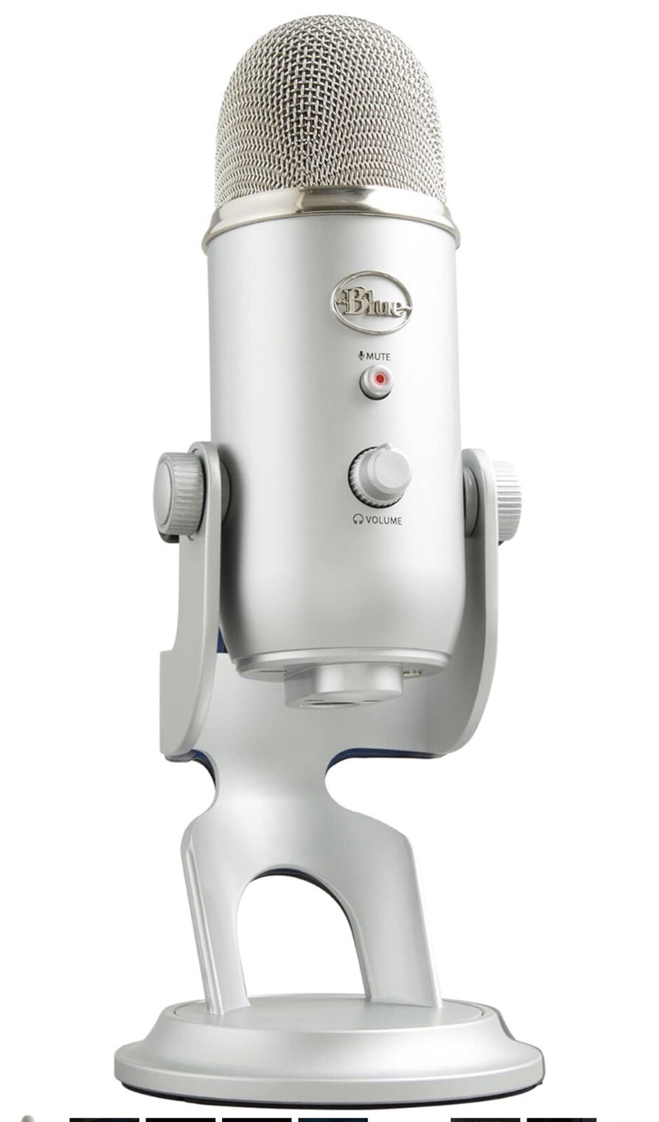 Logitech for Creators - Blue Yeti Premium Multi-Pattern USB Condenser Microphone