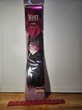 Outre Velvet Remi 100 Human Hair Yaki 14" Dark Brown