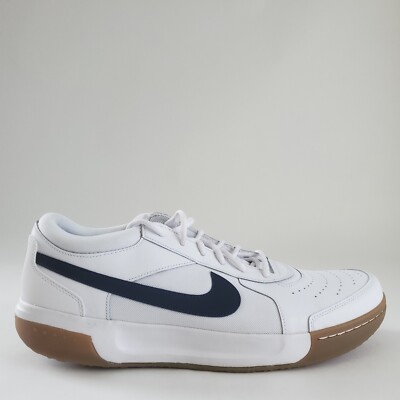 スリーウェイフィット Nike NikeCourt Zoom Lite 3 White Midnight Navy Gum DV3258-102 US