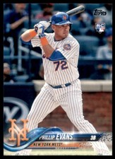 2018 Topps Baseball #517 Phillip Evans Rookie