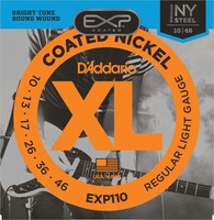 D'addario Exp110 Coated Nickel Plated Steel Light on sale D'addario Exp110 Coated Nickel Plated Steel Light on sale