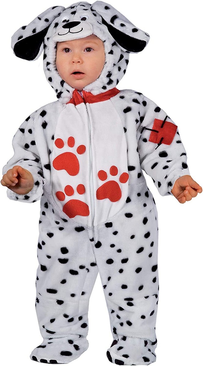 Dalmata Completini Disney Neonato Vestito Carnevale Bambina Mesi