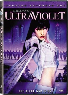 Ultraviolet (Unrated Extended) DVD  ** Widescreen DISC ONLY ** Good