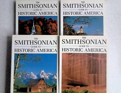 Smithsonian Guide To Historic America - 4 Volumes, 1st Edition, Trade Paperback