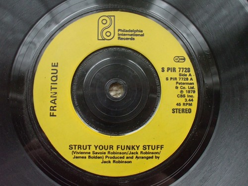 Frantique - Strut Your Funky Stuff / Getting Serious - UK Soul / Funk 45