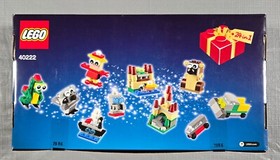Lego 40222 Christmas Build-Up Countdown Box 2016 NIB!