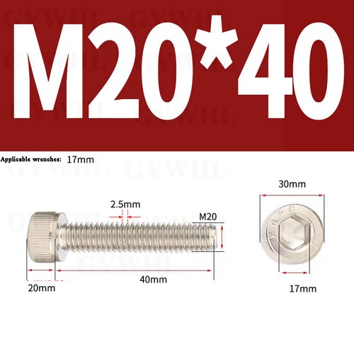 Nickel Plated Cap Screws Hexagon Socket Head Allen Key Bolts High Tensile 12.9 - Picture 244 of 254
